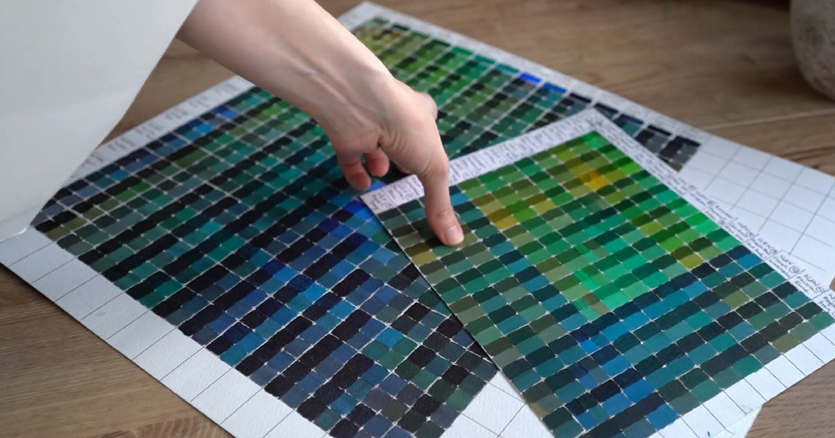 Here's How To Create a Hue Matrix (And Why Every Painter Needs One)
