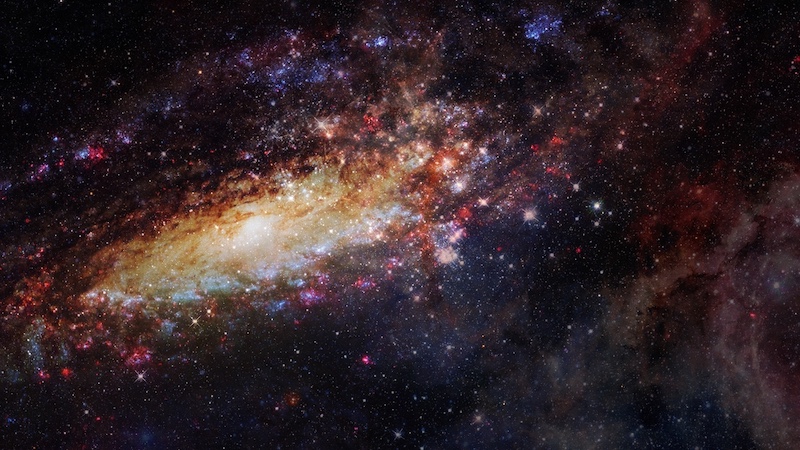 DESI Legacy Imaging Surveys Map of Universe