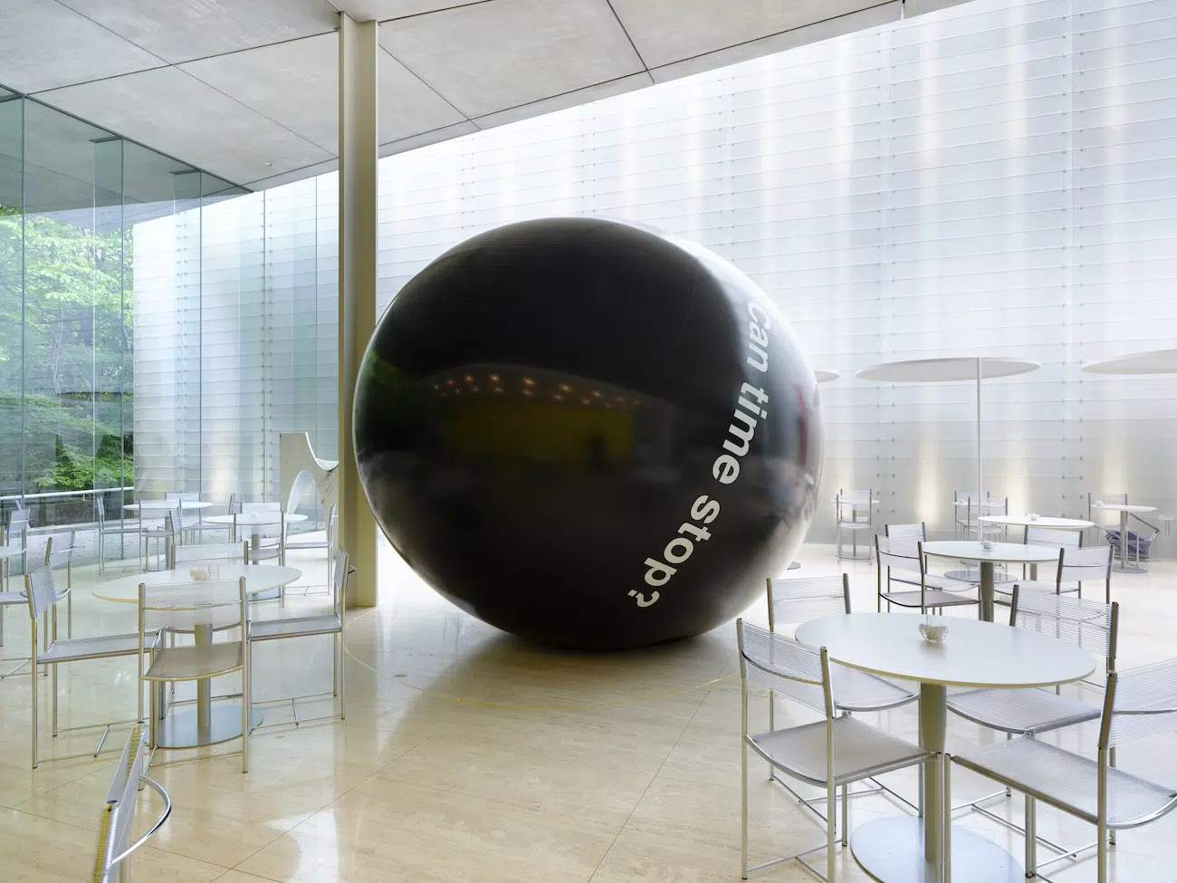 Ryan Gander, Can time stop?, 2025