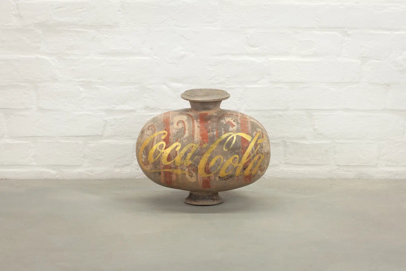 Ai Weiwei, Han Dynasty Urn with Coca-Cola Logo, 2014, Porcelain 48 x 38 x 18 cm