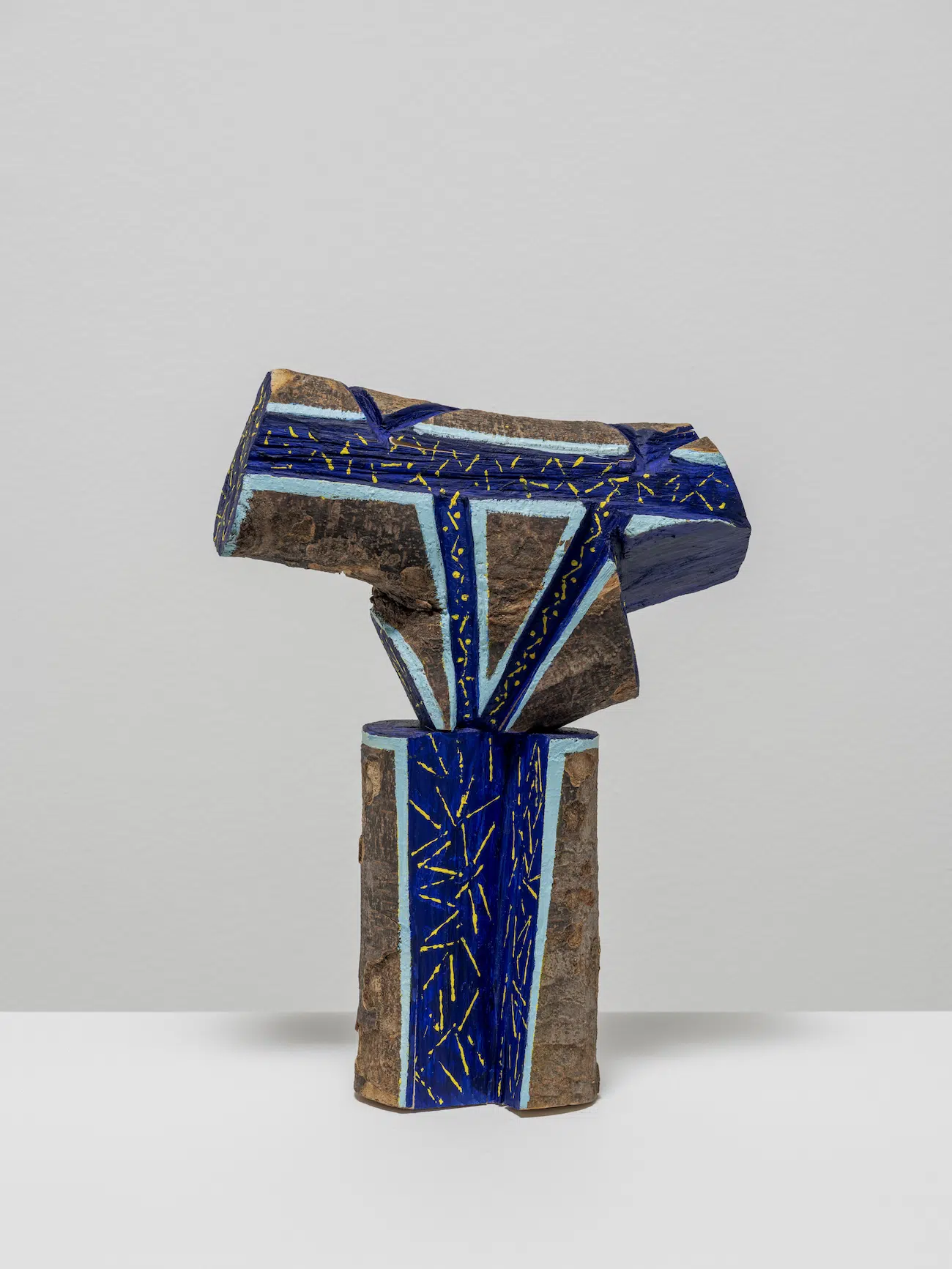 Kim Yun Shin, Add Two Add One Divide Two Divide One 2023-28, 2023, Acrylic on maple, 22 1/2 x 14 5/8 x 5 3/8 in (57 x 37 x 13.7 cm)