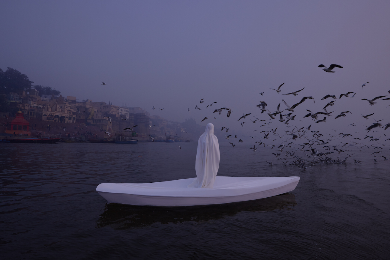 Photograph of Varanasi India taken by Julia Buruleva
