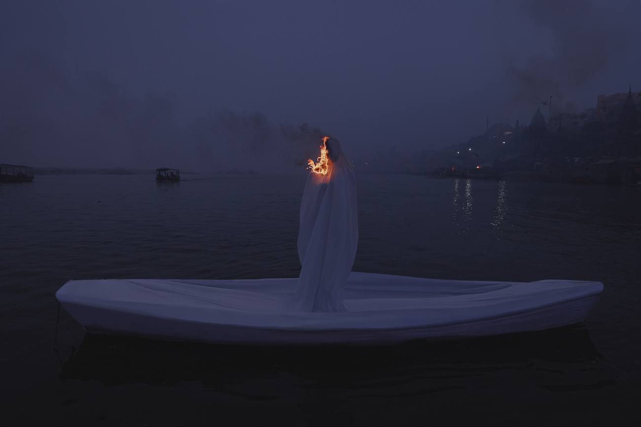 Photograph of Varanasi India taken by Julia Buruleva
