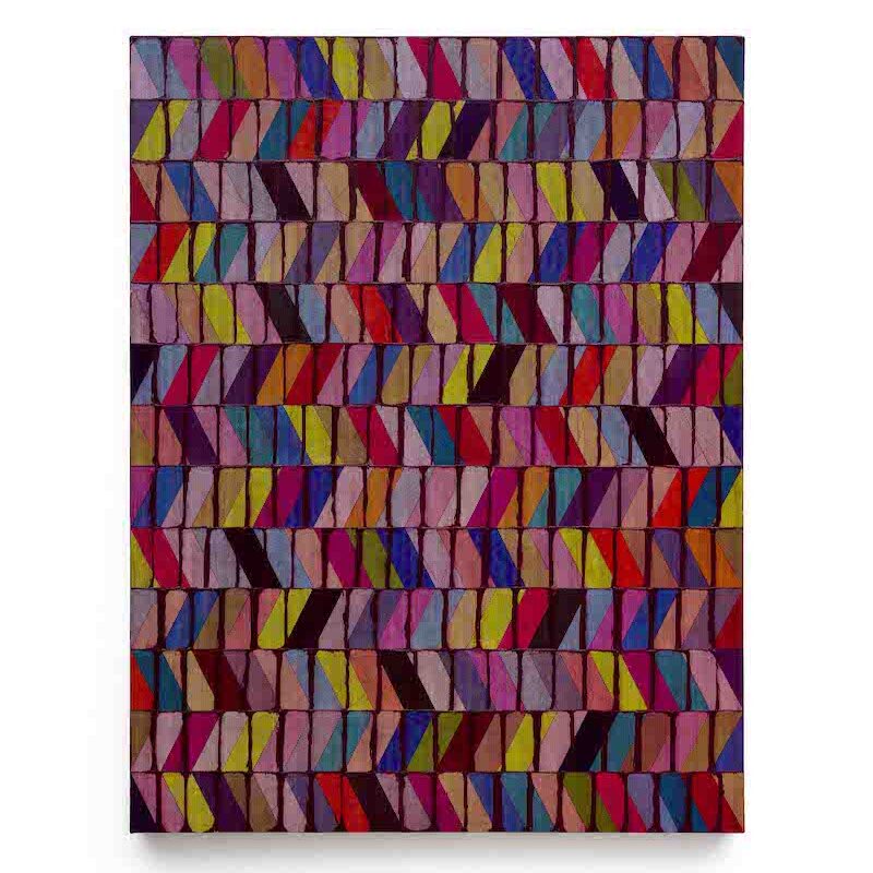 Carsten Goering, Display09-329, Oil, Acrylic on Linen, 130.5x100.5x6.5cm, 2025, Mizuiro Gallery.