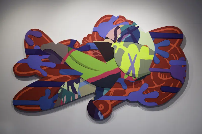 KAWS, Response Ability, Acrylic on canvas, 168x274cm, 2018 &copy;Jimmy de Paris, Opera Gallery.