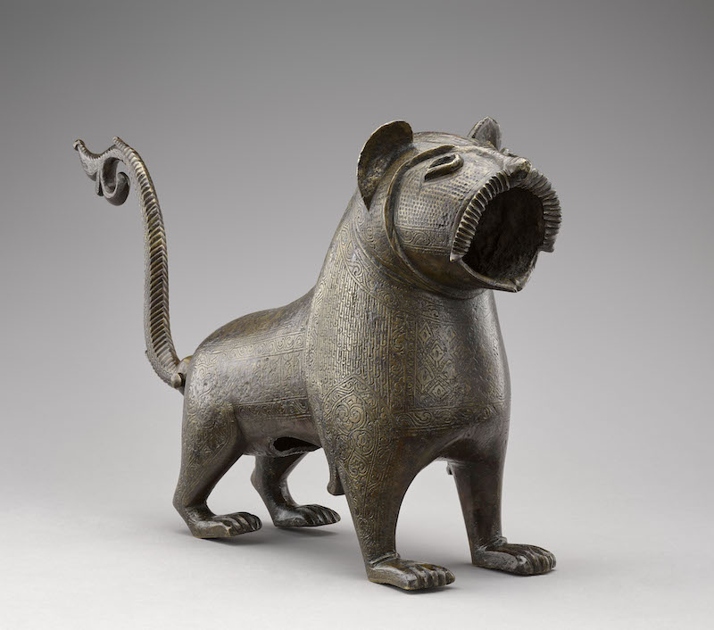 Lion of Monzòn. 12–13th century. Spain, Nasrid. Bronze