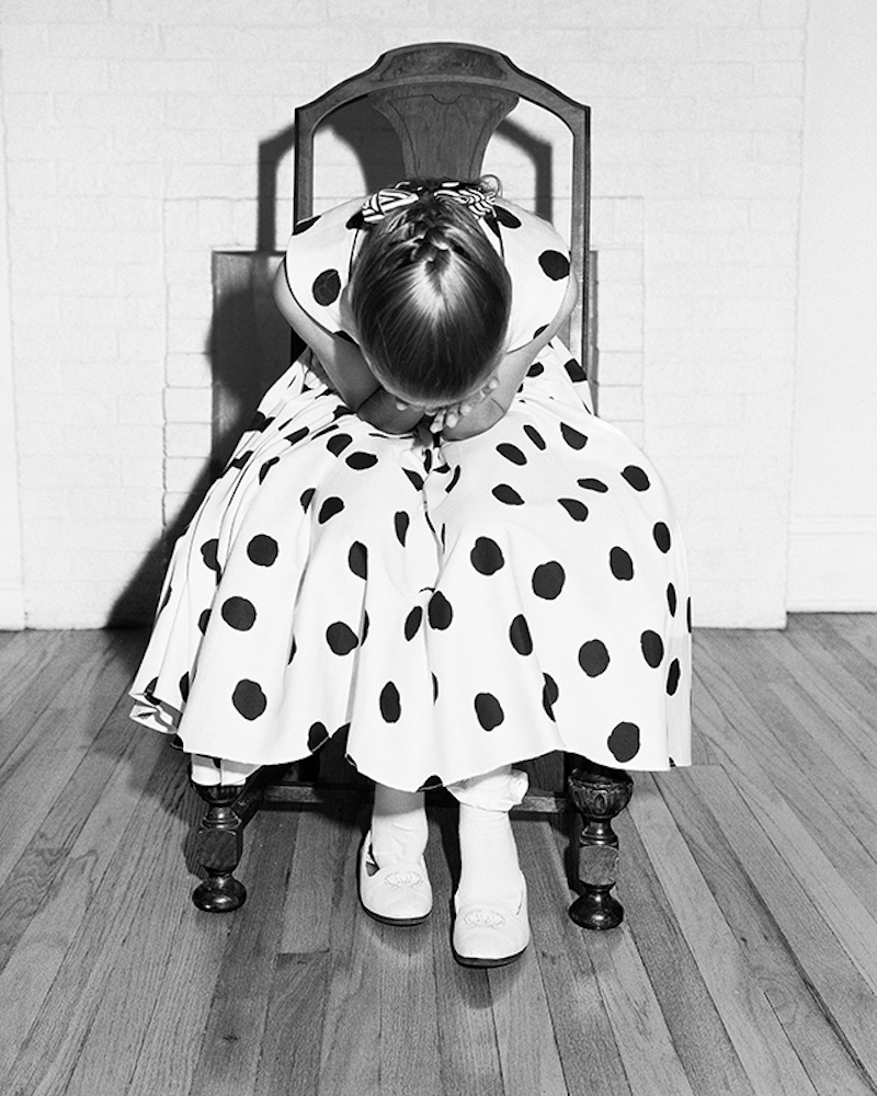 Mimi Plumb (American, born 1953), Girl in the Polka Dot Dress, 1990, gelatin silver print