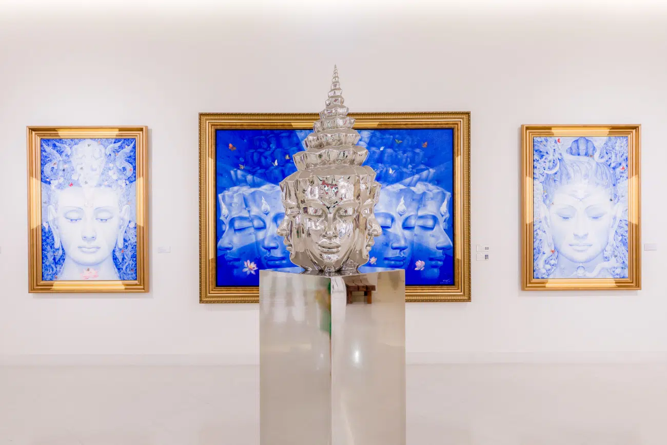 Artwork on display at Moca bangkok