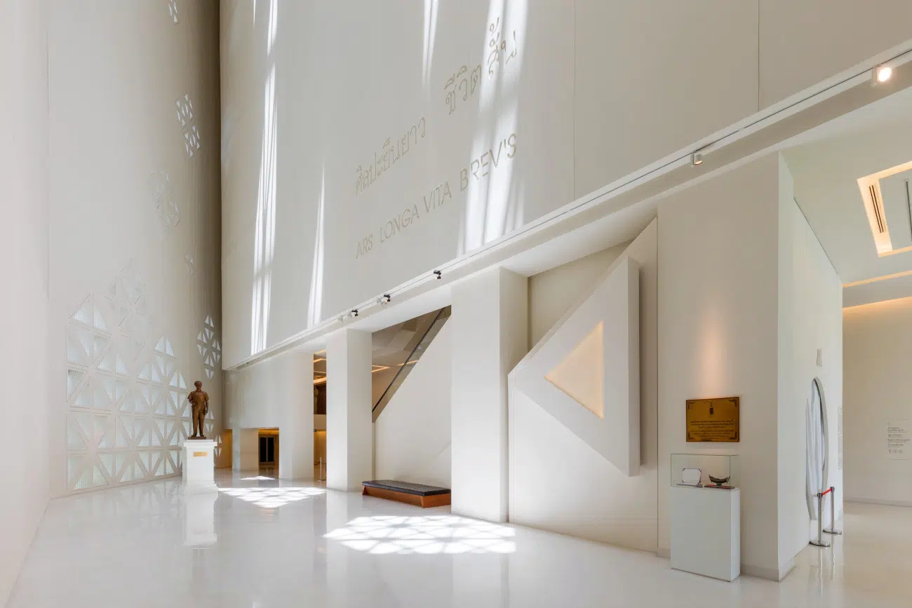 Artwork on display at Moca bangkok
