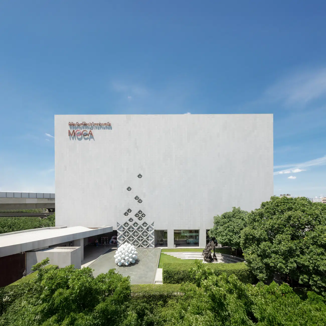 Artwork on display at Moca bangkok