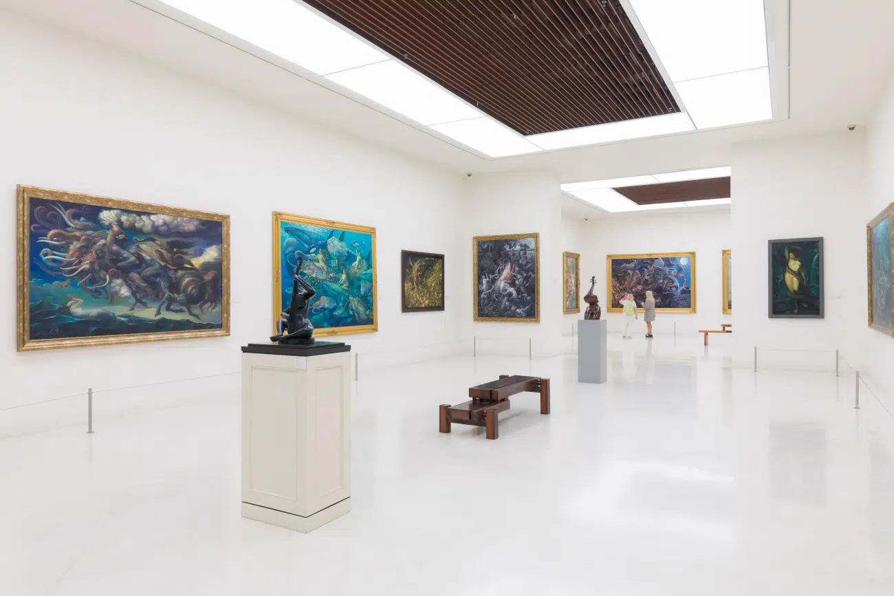 Artwork on display at Moca bangkok