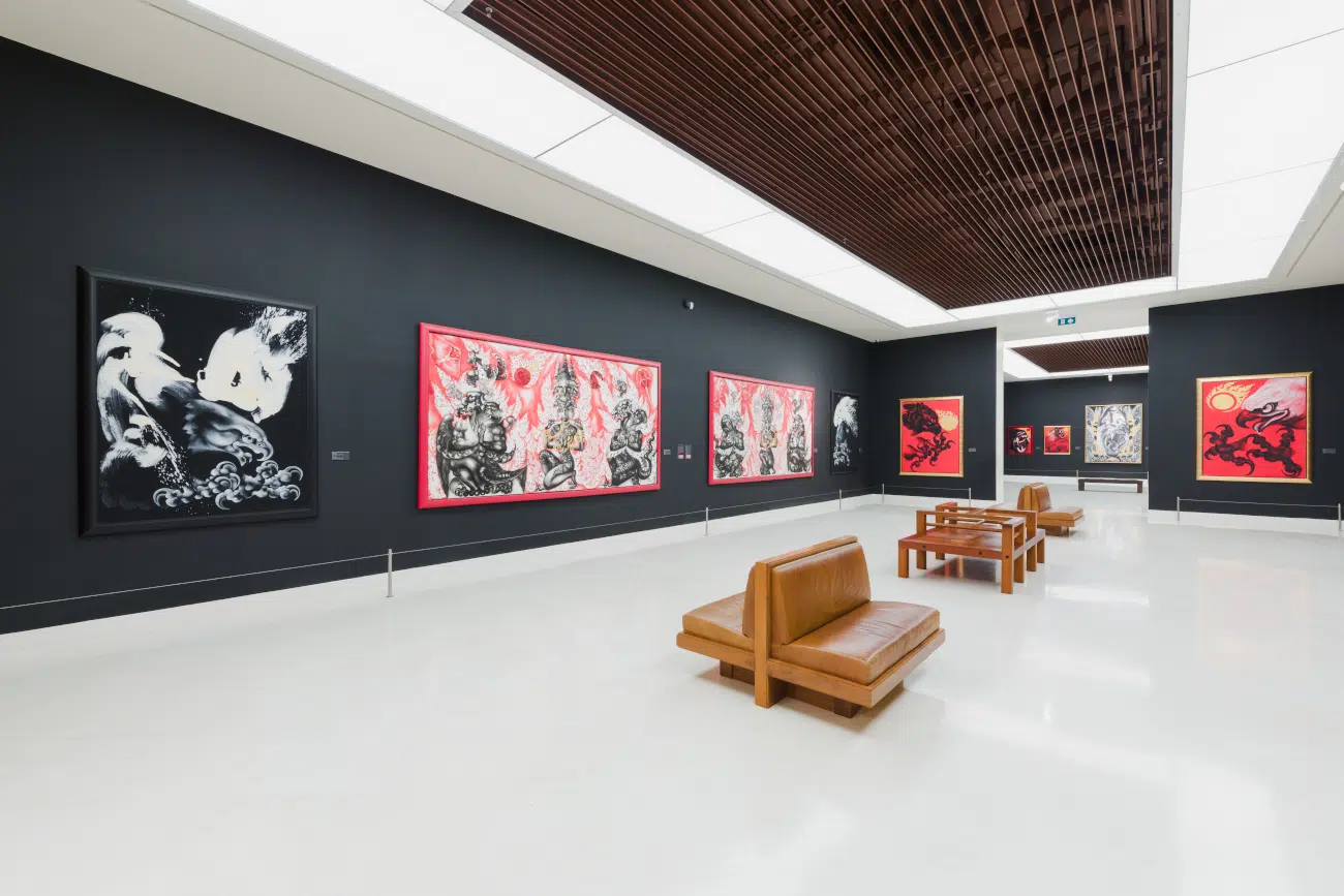 Artwork on display at Moca bangkok