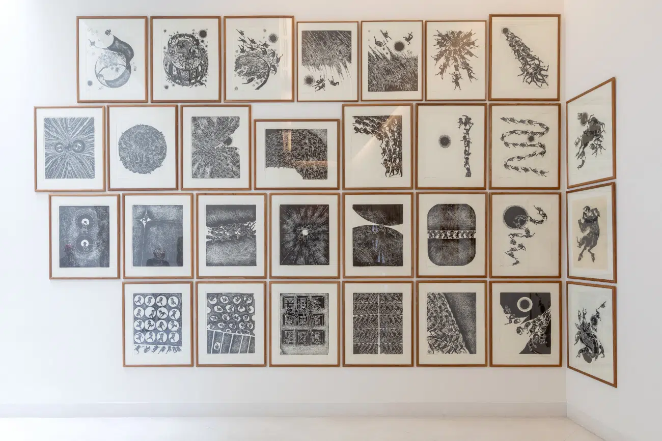 Artwork on display at Moca bangkok
