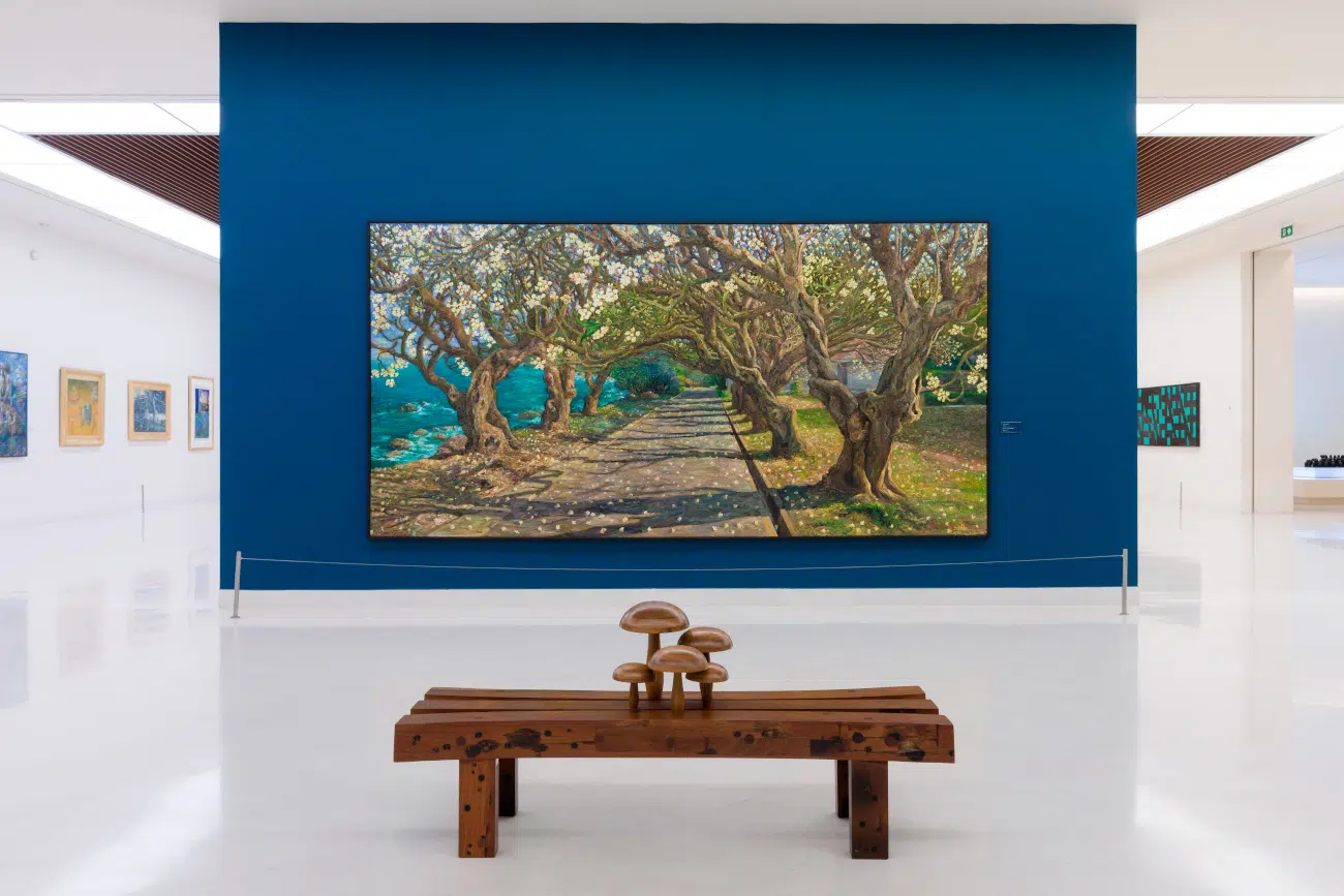 Artwork on display at Moca bangkok