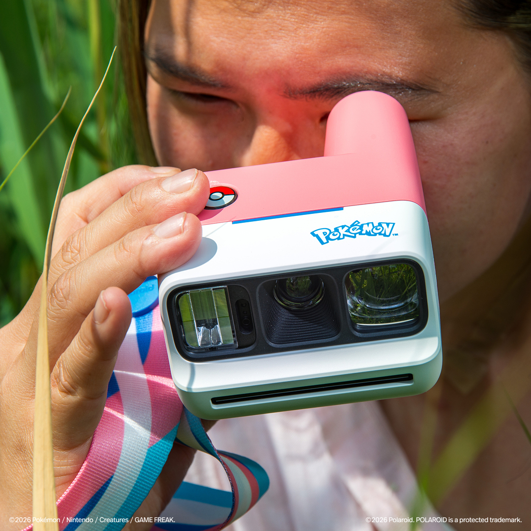 Polaroid x Pokémon collaboration on limited edition cameras and film