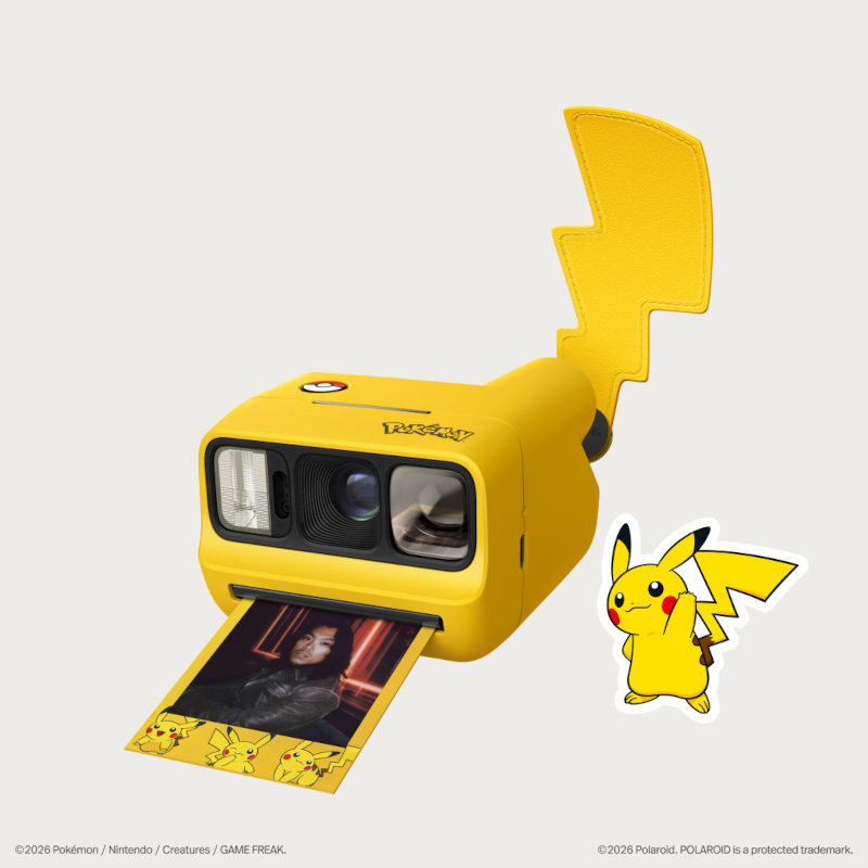 Polaroid x Pokémon collaboration on limited edition cameras and film