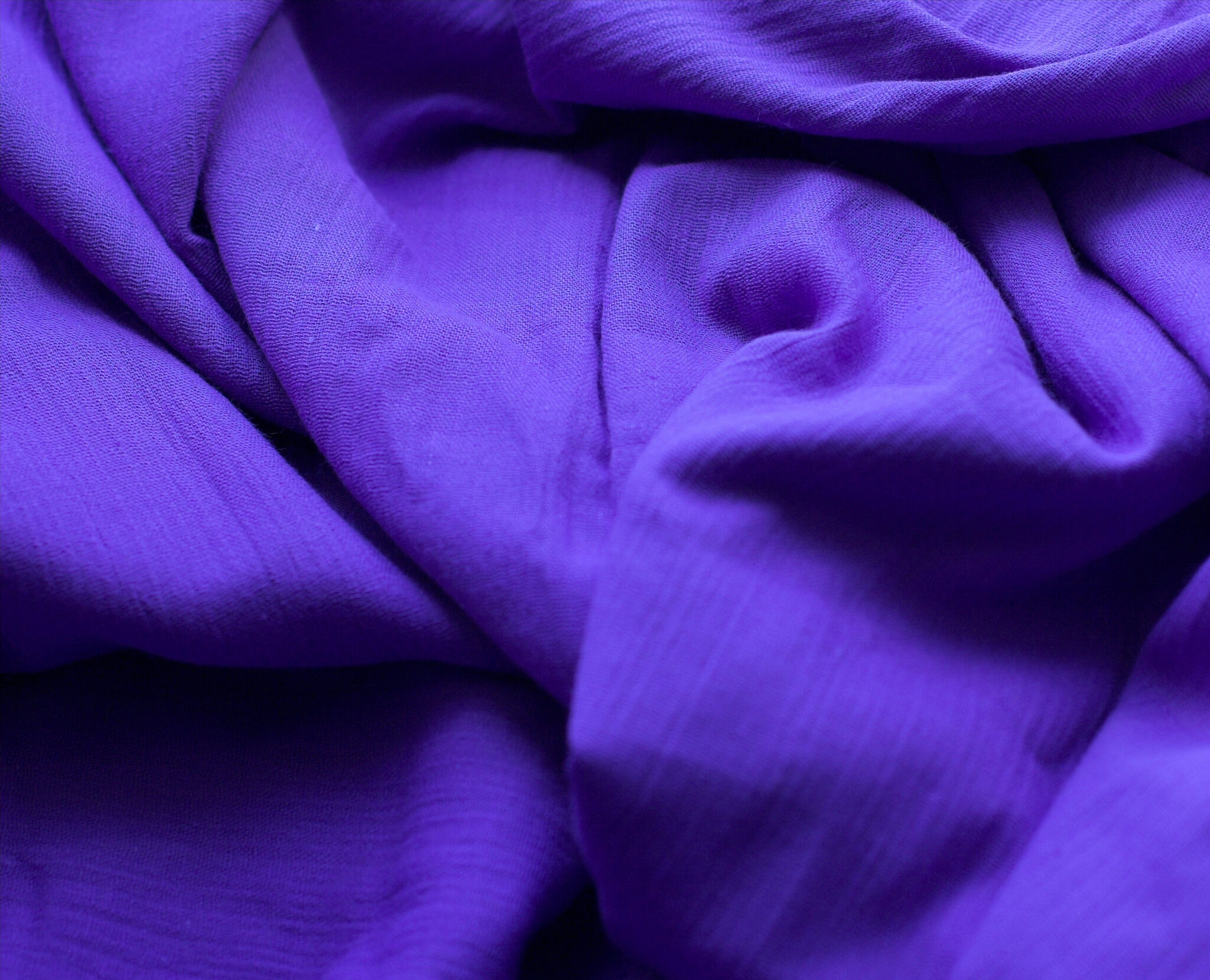 Photo of purple fabric.