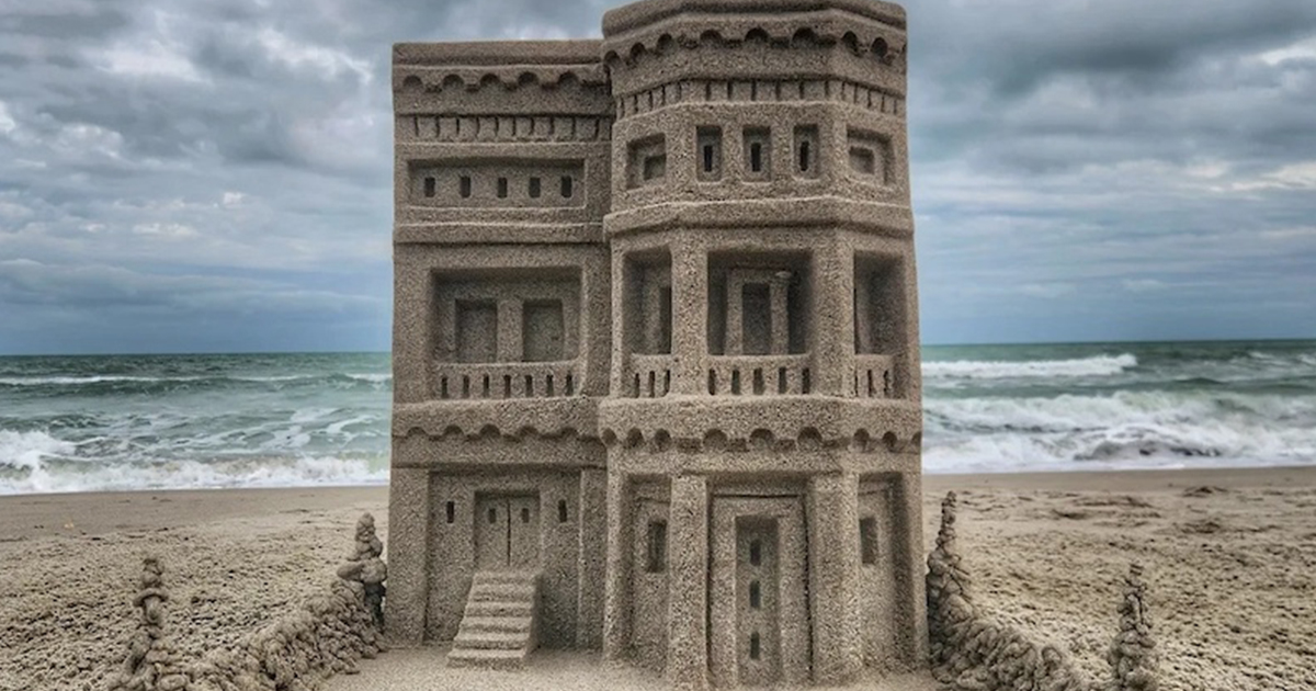 Sand Castle Artist Elevates a Classic Beach Activity Into Unbelievable Art and Architecture