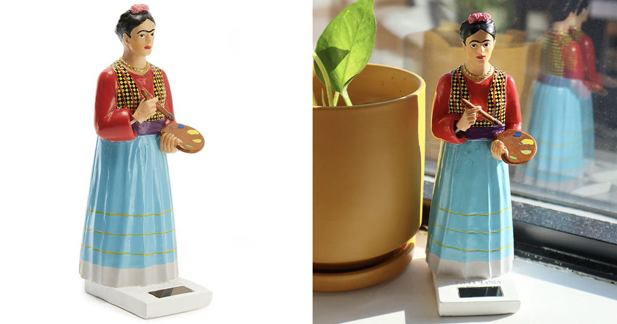 Power Your Artistic Inspiration With a Frida Kahlo Figurine That Moves on Its Own