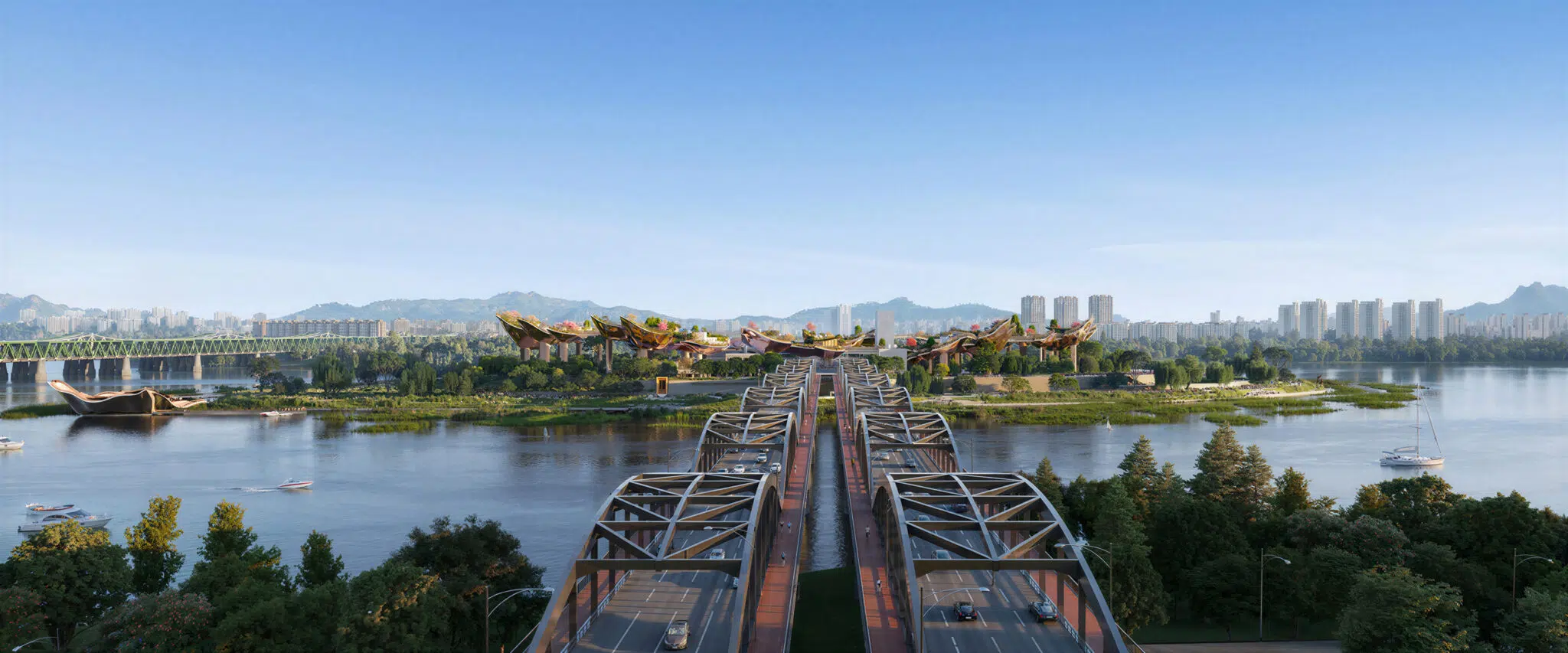 Rendering of Nodeul Island
