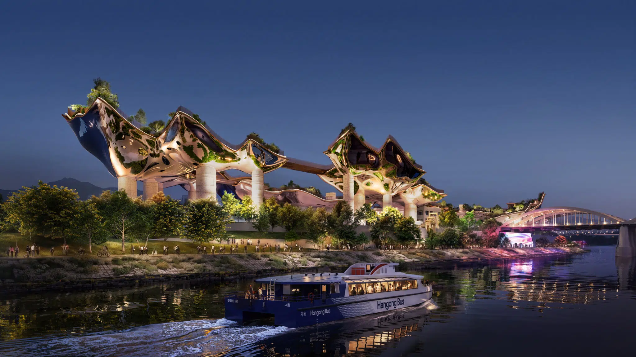 Rendering of Nodeul Island