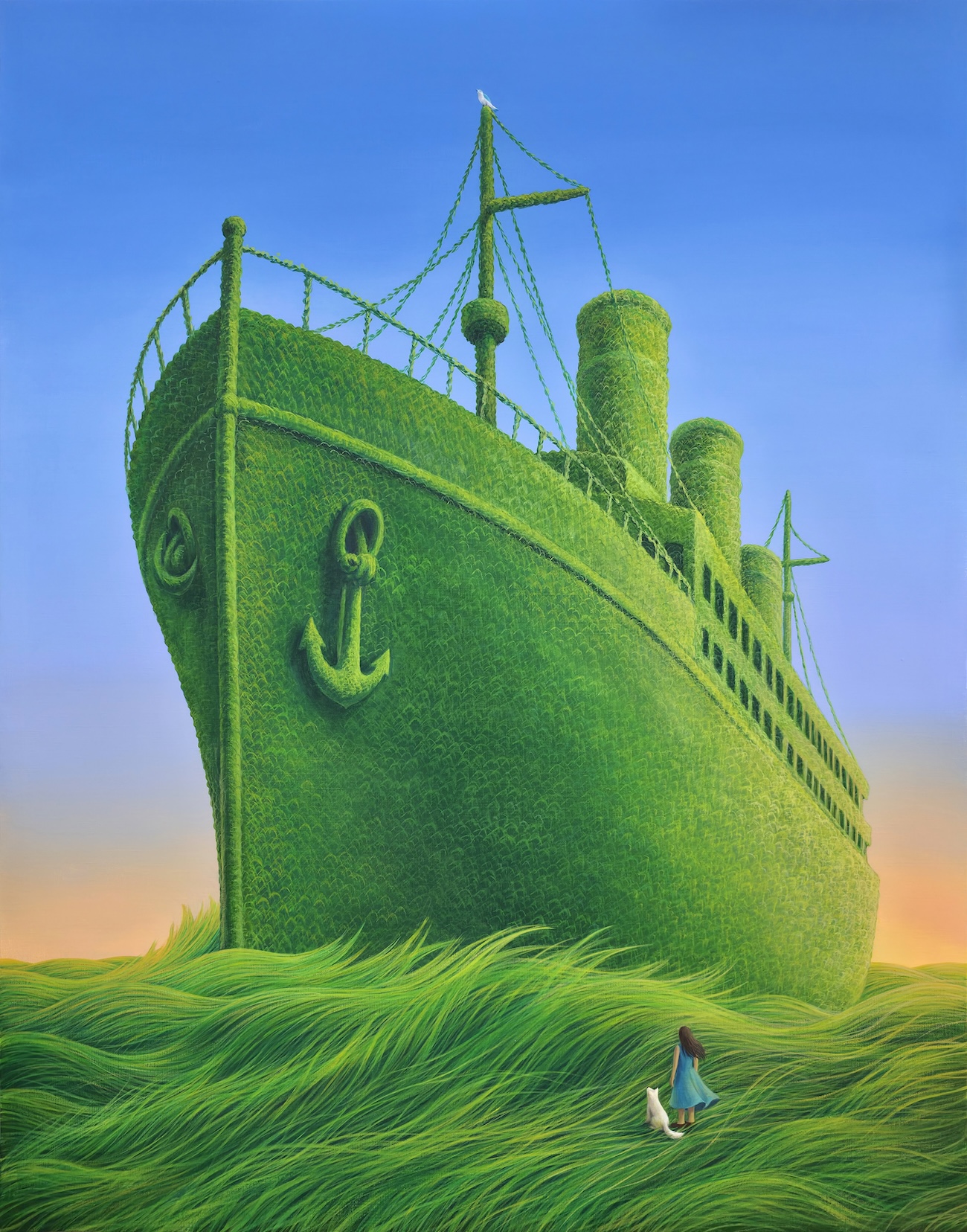 Season-Inspired Fantastical Paintings by Mulgil Kim