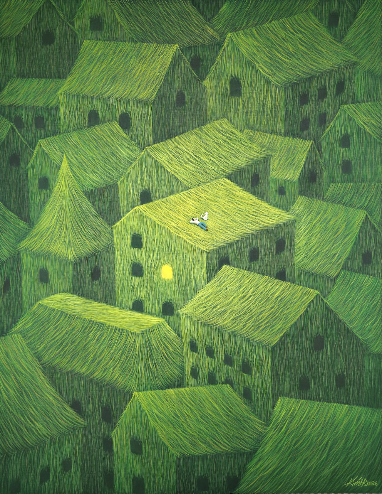 Season-Inspired Fantastical Paintings by Mulgil Kim