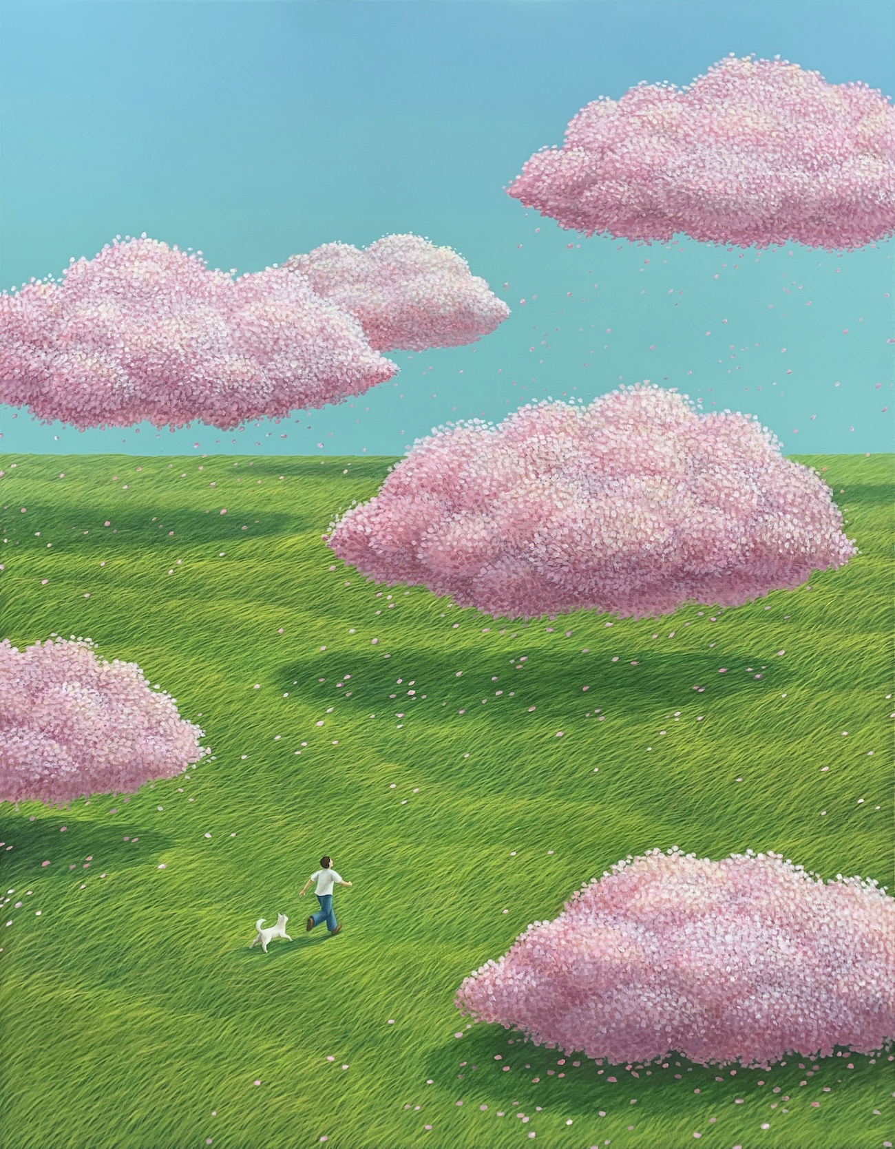 Season-Inspired Fantastical Paintings by Mulgil Kim