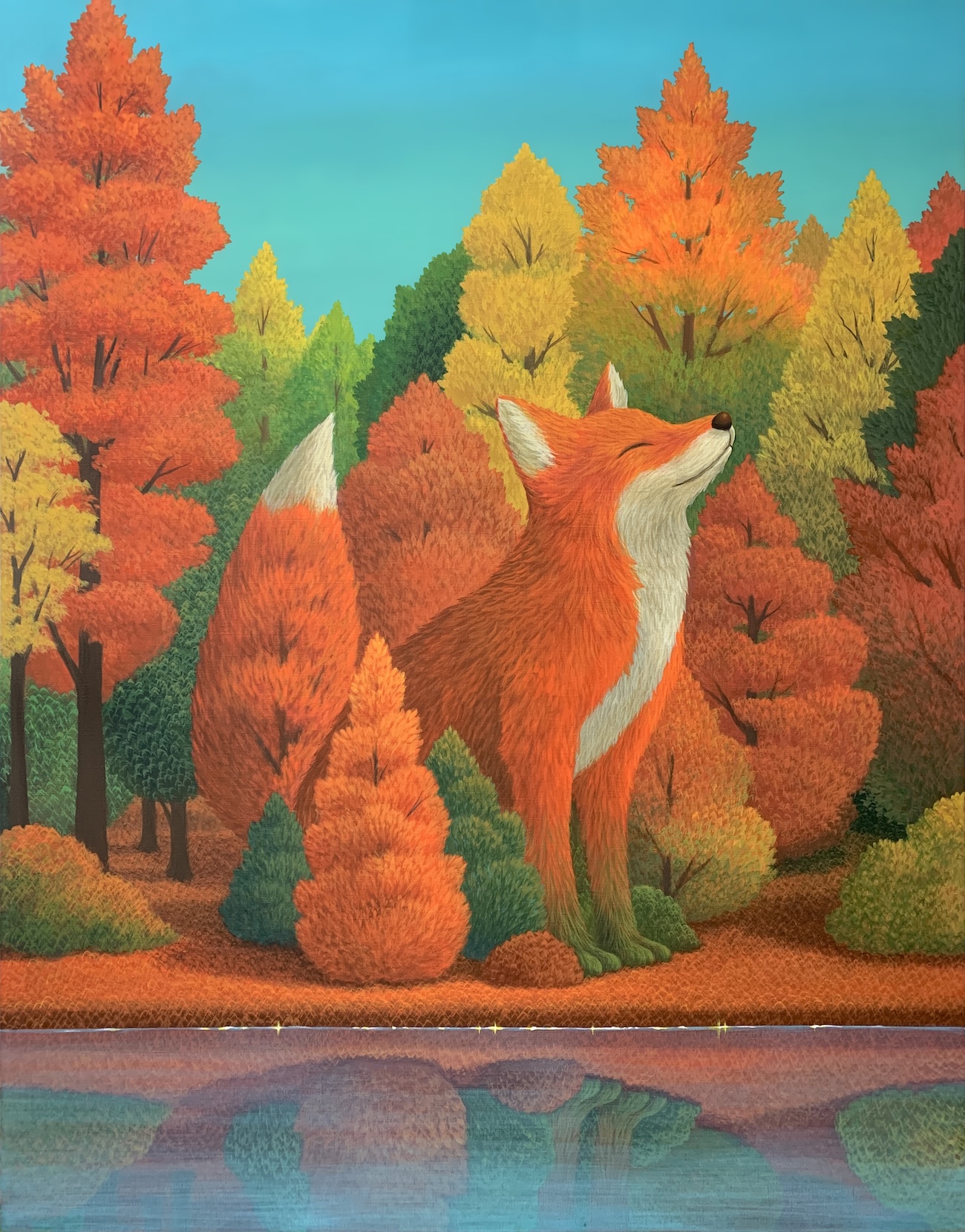 Season-Inspired Fantastical Paintings by Mulgil Kim