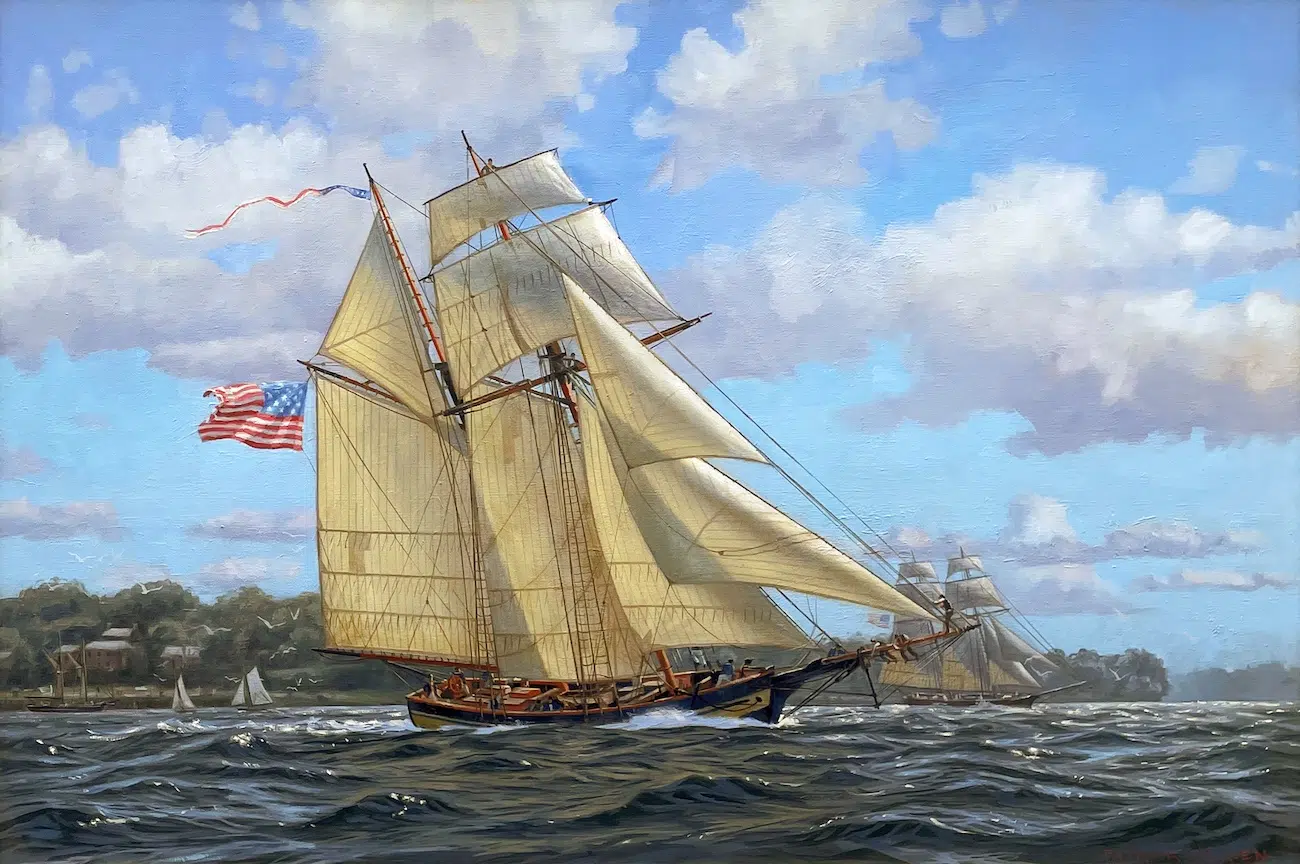Patrick O’Brien, USS Spitfire on Patrol, 2020.