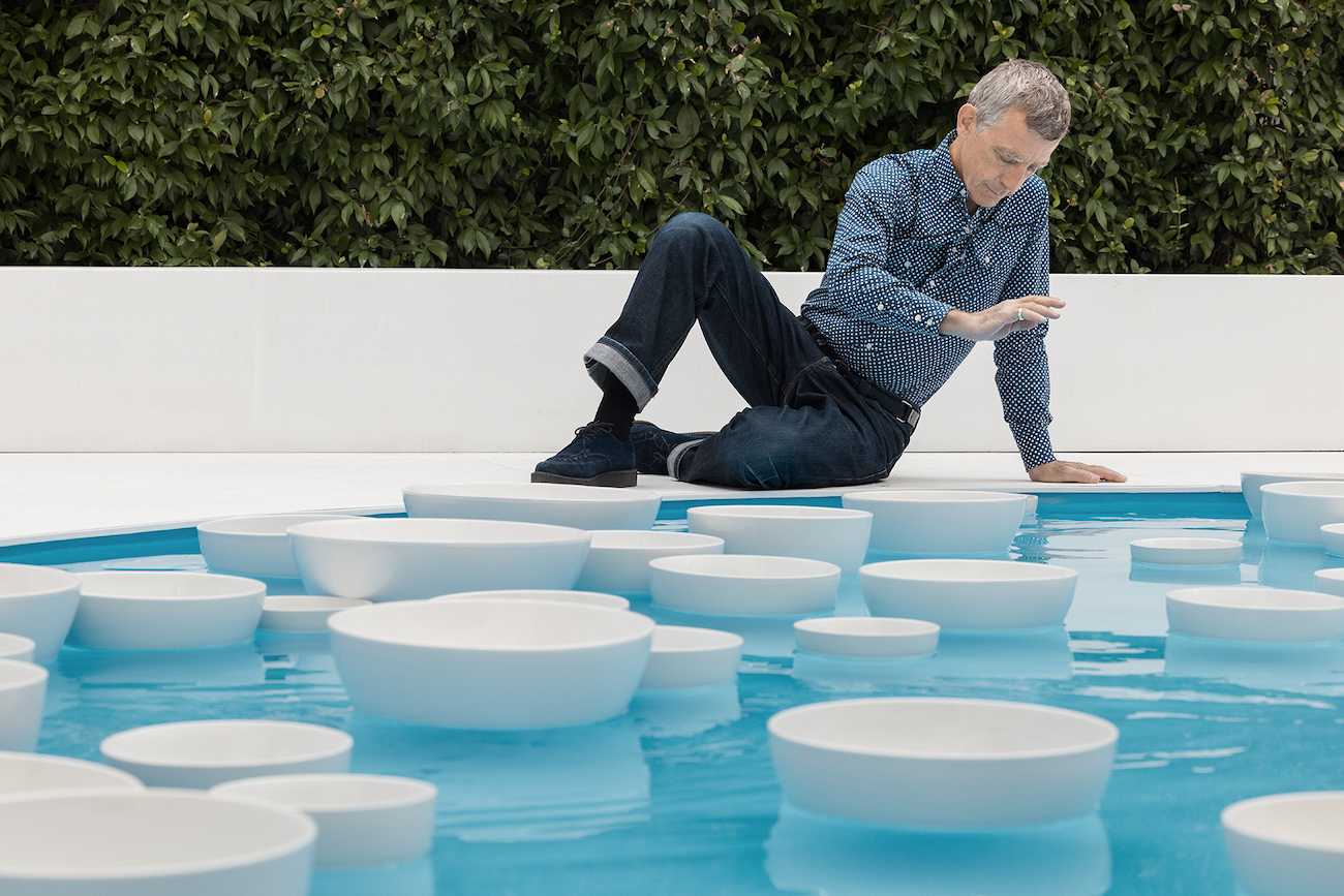 Celeste Boursier-Mougenot clinamen installation in Athens