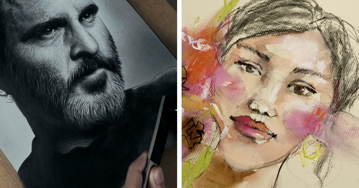 Mixed Media or Realistic Portrait Drawing? Here's How To Find What's Right for You