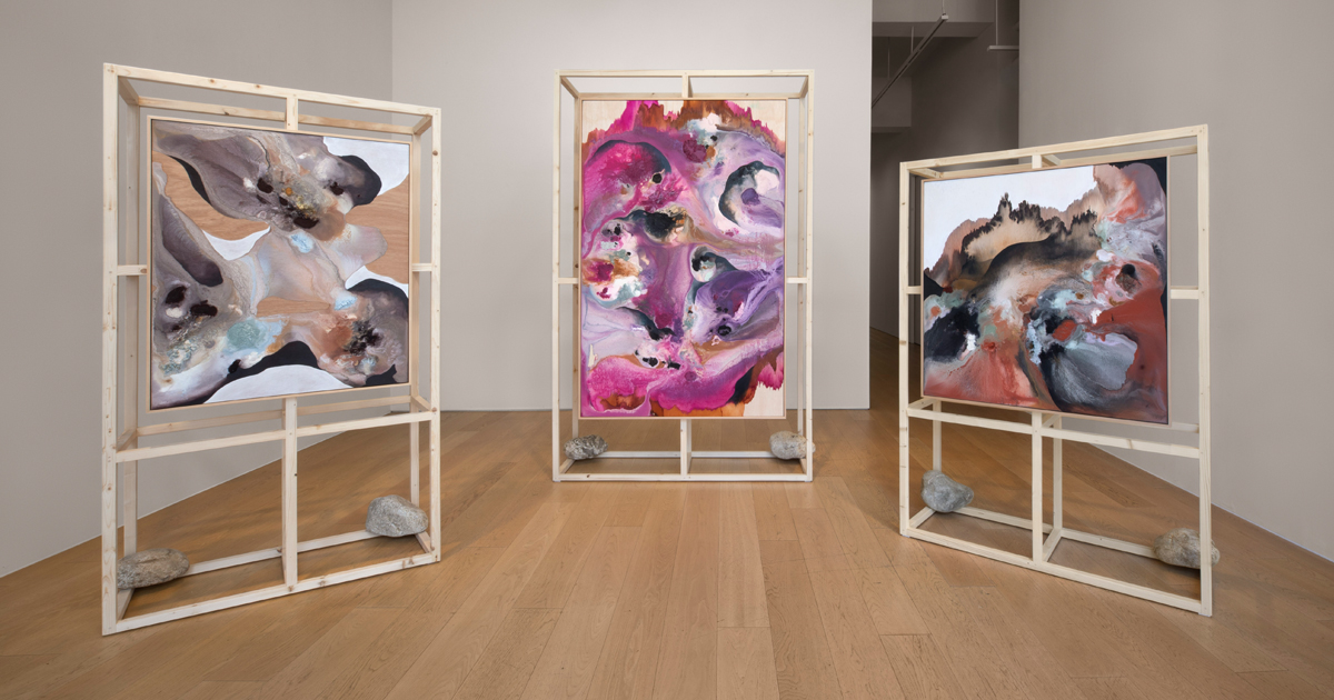 Artist Dawn Ng Melts Blocks of Ice and Vibrant Pigment To Capture the Passage of Time