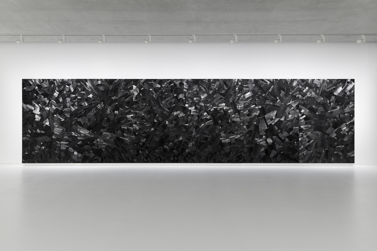 Lee Bae Charcoal Installation at Museum SAN in Korea