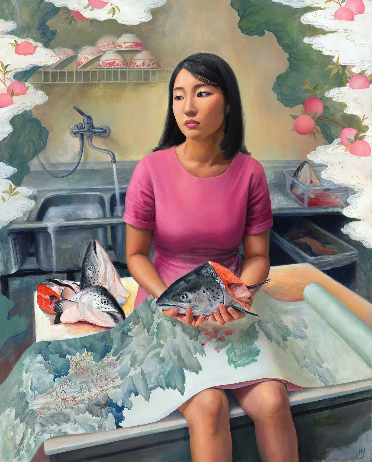 Personal and Surrealist Painting by Janice Yang