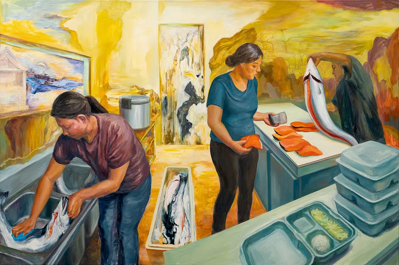 Personal and Surrealist Painting by Janice Yang
