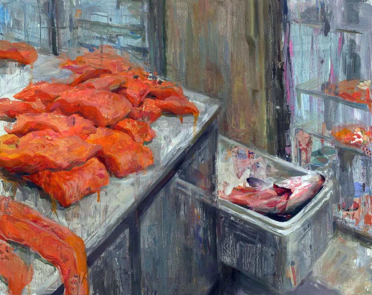 Personal and Surrealist Painting by Janice Yang