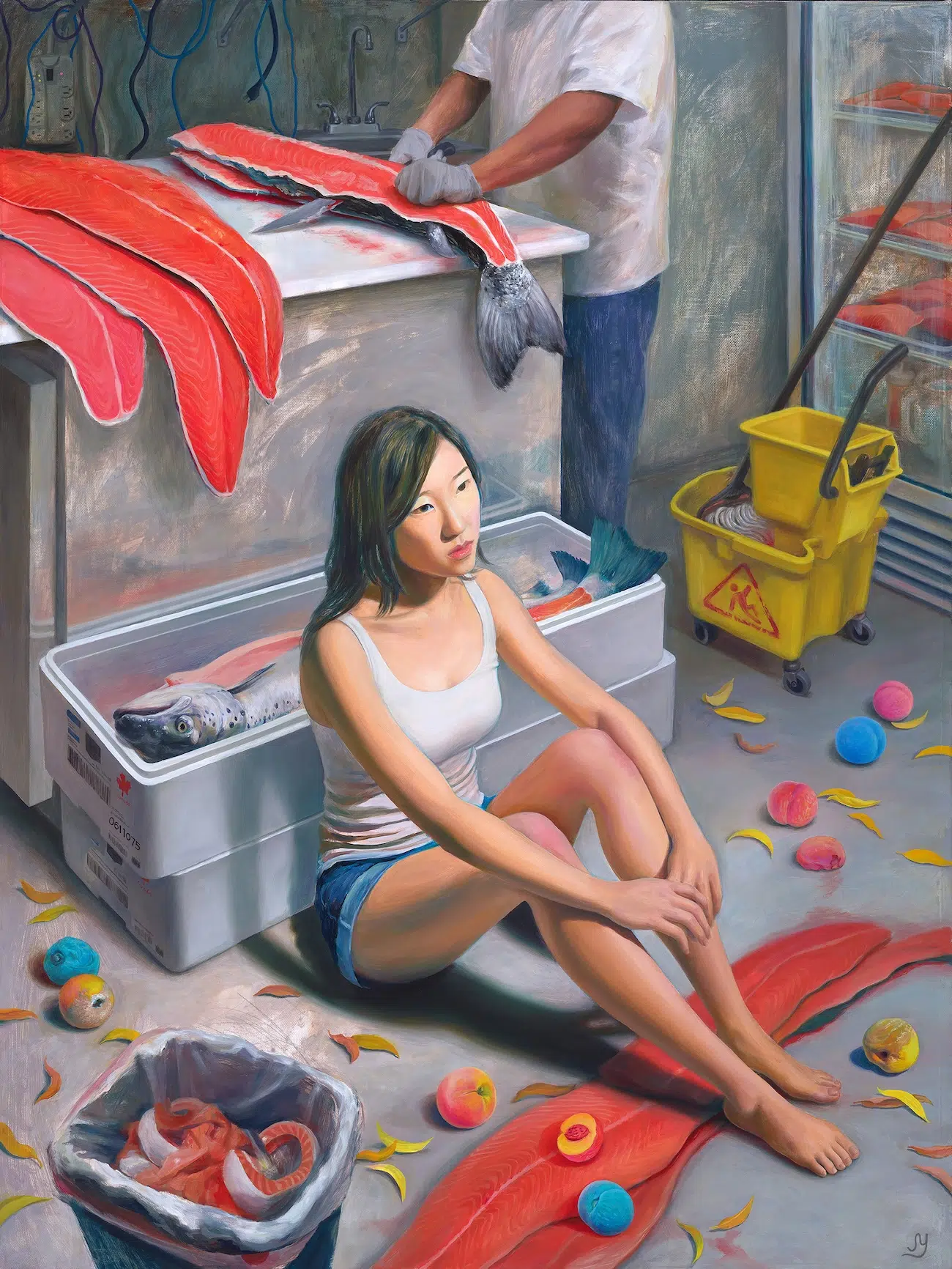 Personal and Surrealist Painting by Janice Yang