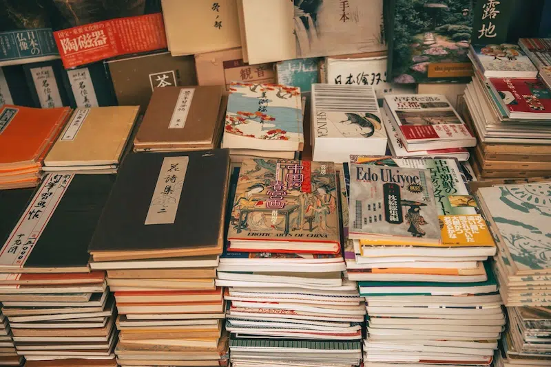 Japan Secondhand Books Used For AI Scanning