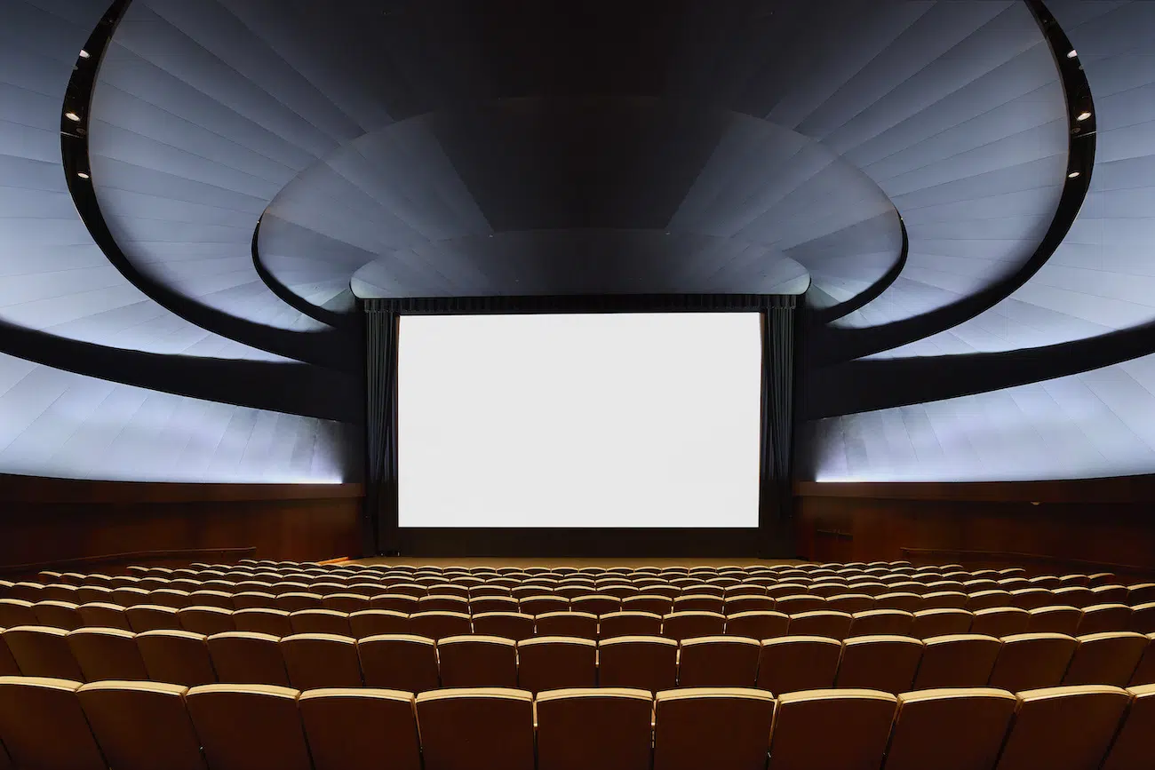 Cinema inside Lucas Museum of Narrative Art 