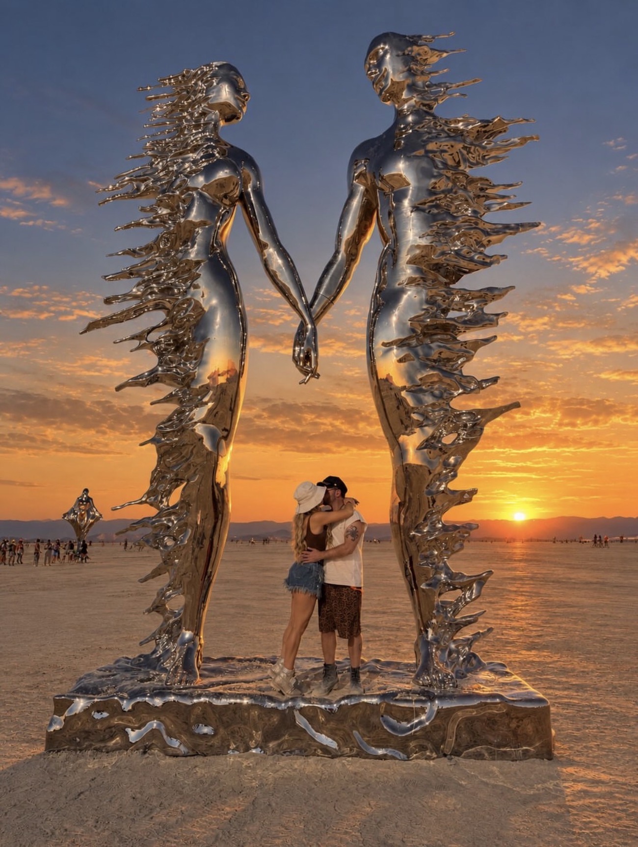 Only Love Will Remain Sculpture by Michael Benisty at Burning Man 2026