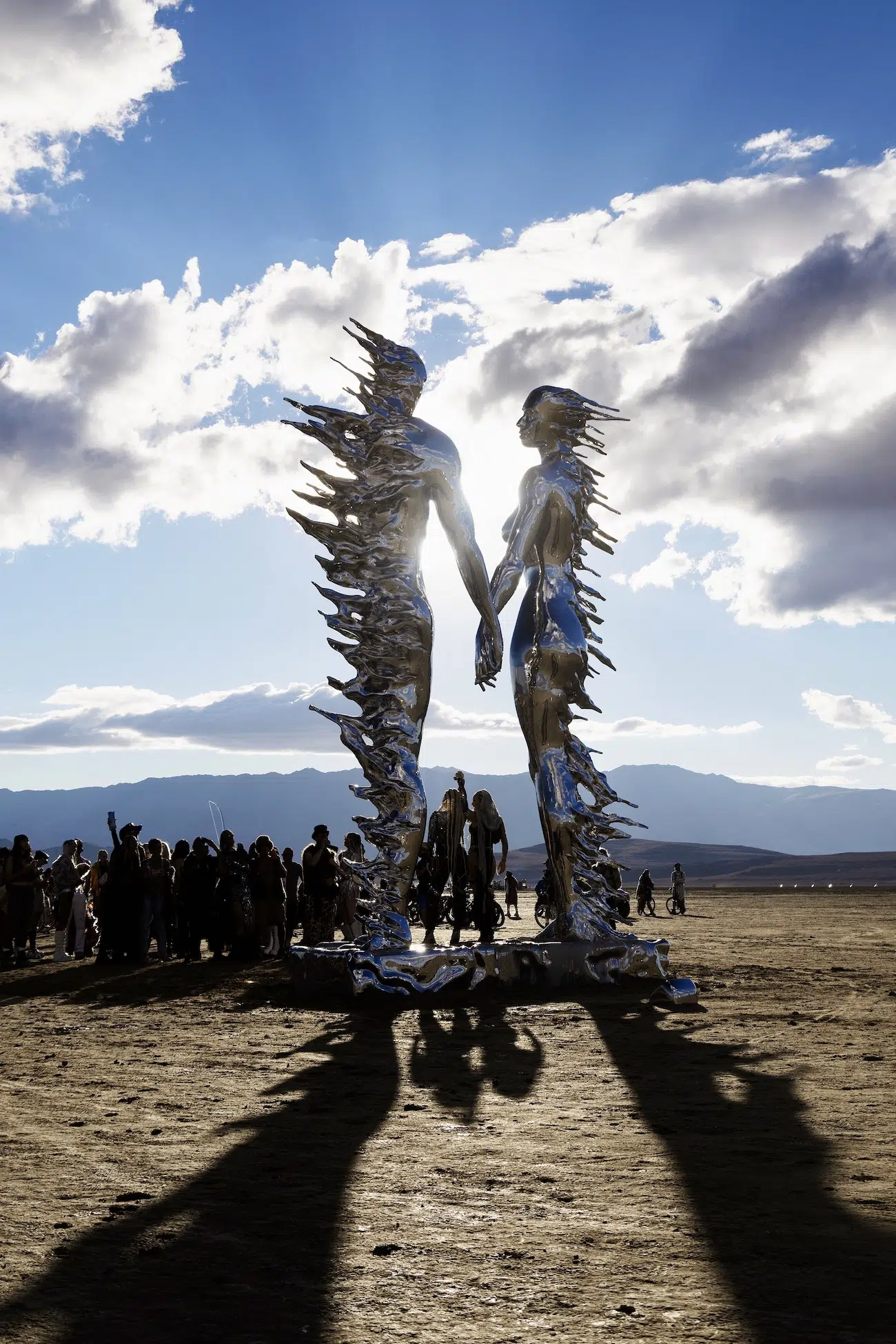 Only Love Will Remain Sculpture by Michael Benisty at Burning Man 2026