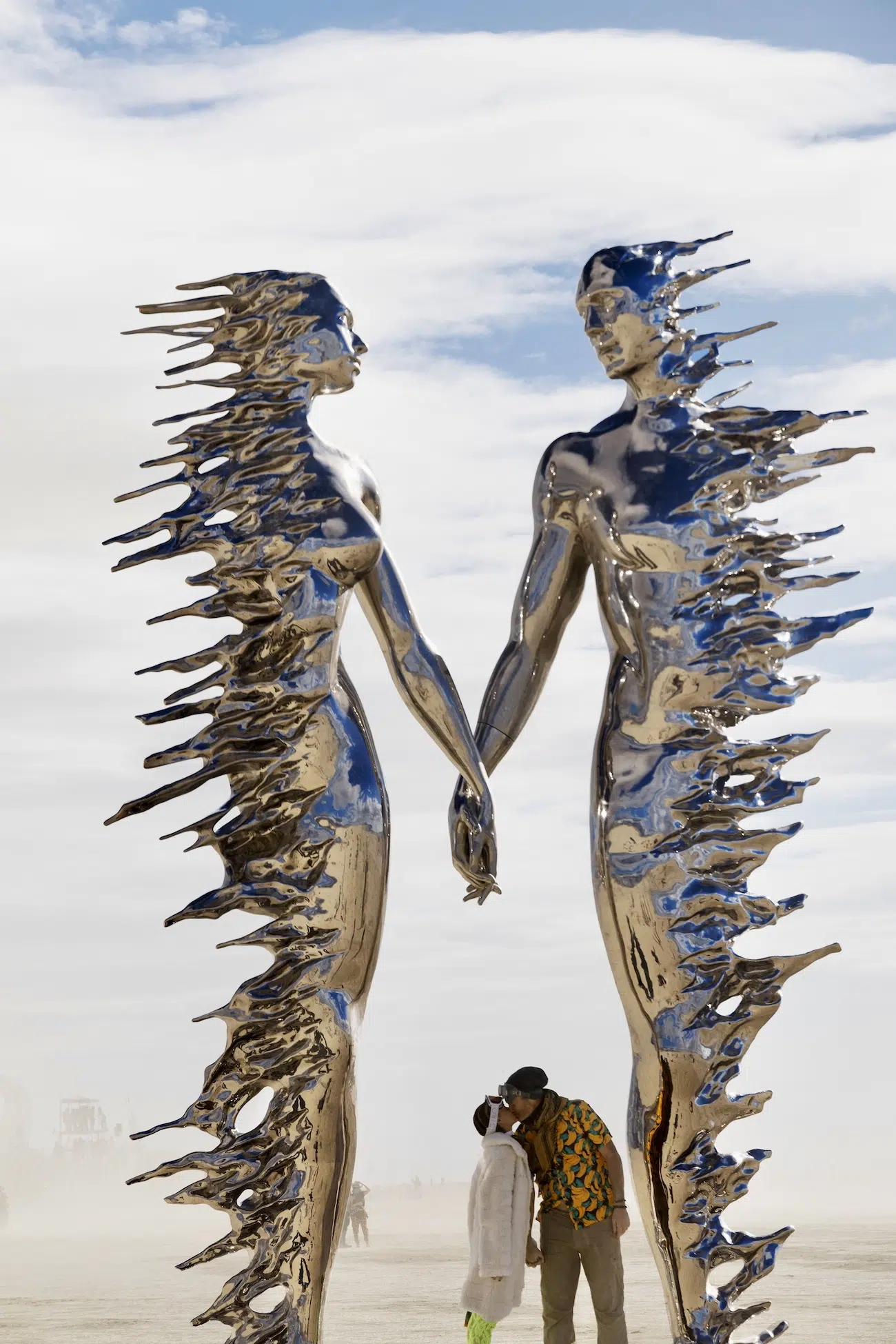 Only Love Will Remain Sculpture by Michael Benisty at Burning Man 2026