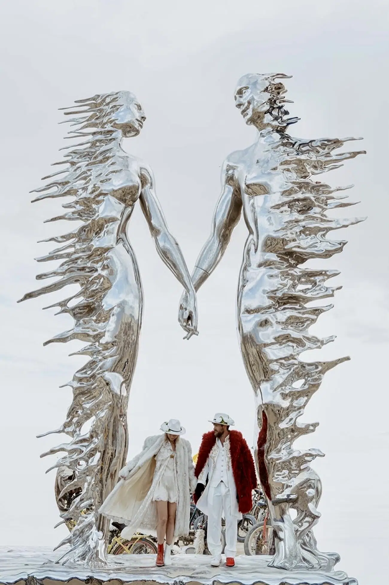 Only Love Will Remain Sculpture by Michael Benisty at Burning Man 2026