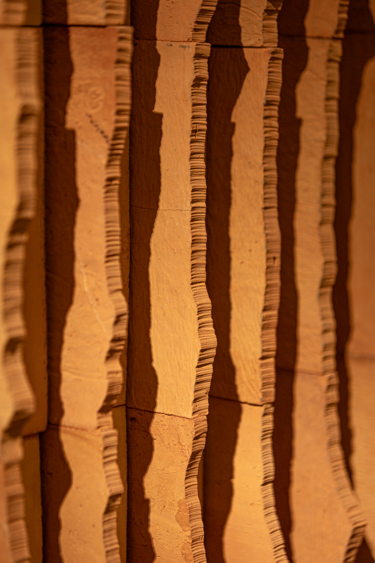 Morfogenesis artwork at Don Artemio restaurant in Saltillo