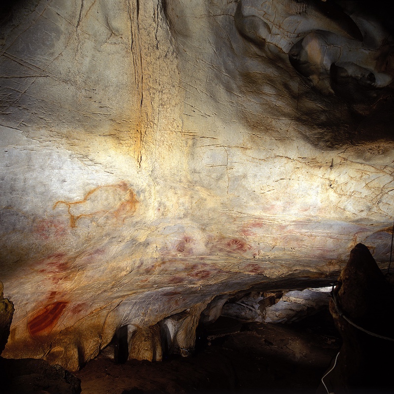 El Castillo cave paintings.