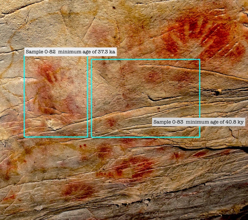 El Castillo cave paintings.