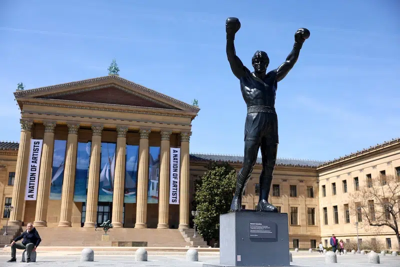 Rocky Balboa Statue at Philadelphia Museum