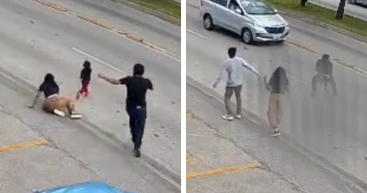 Supermarket Manager Heroically Saves a Child Who Ran Onto a Busy Road in Mexico