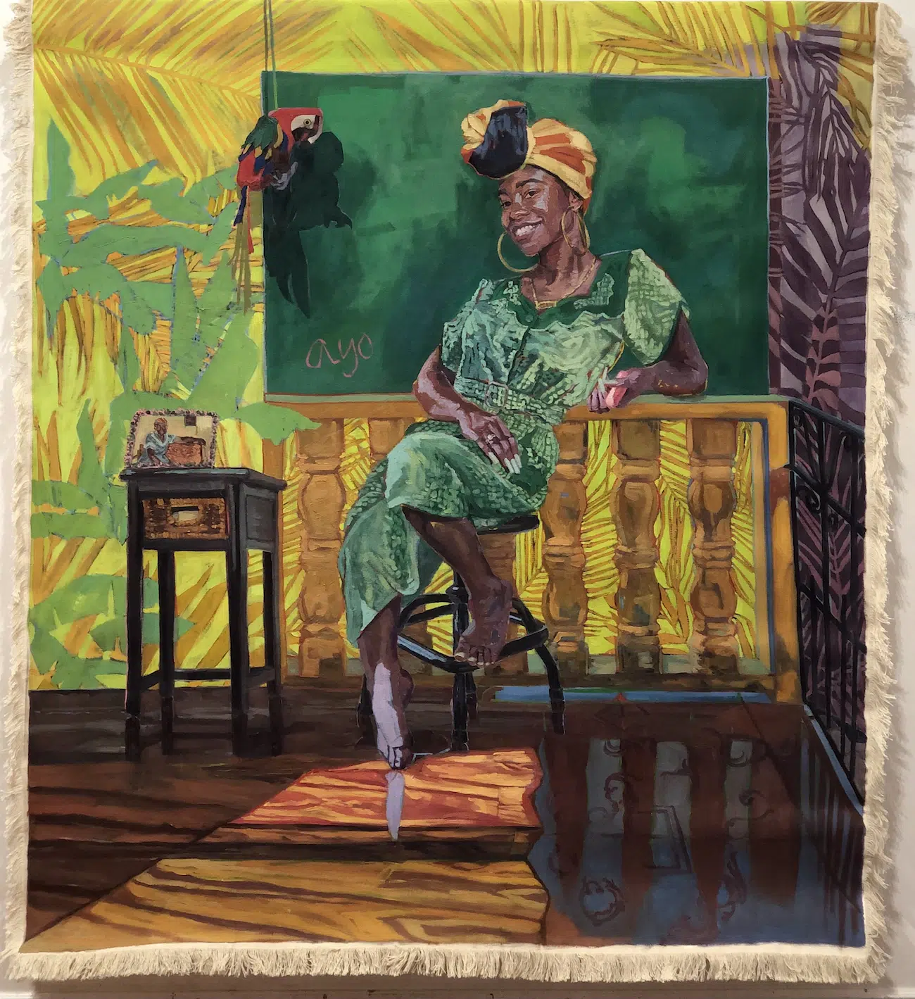 Kiara Aileen Machado, Yanna, Painting, Oil on Canvas at The Other Art Fair Los Angeles 2026